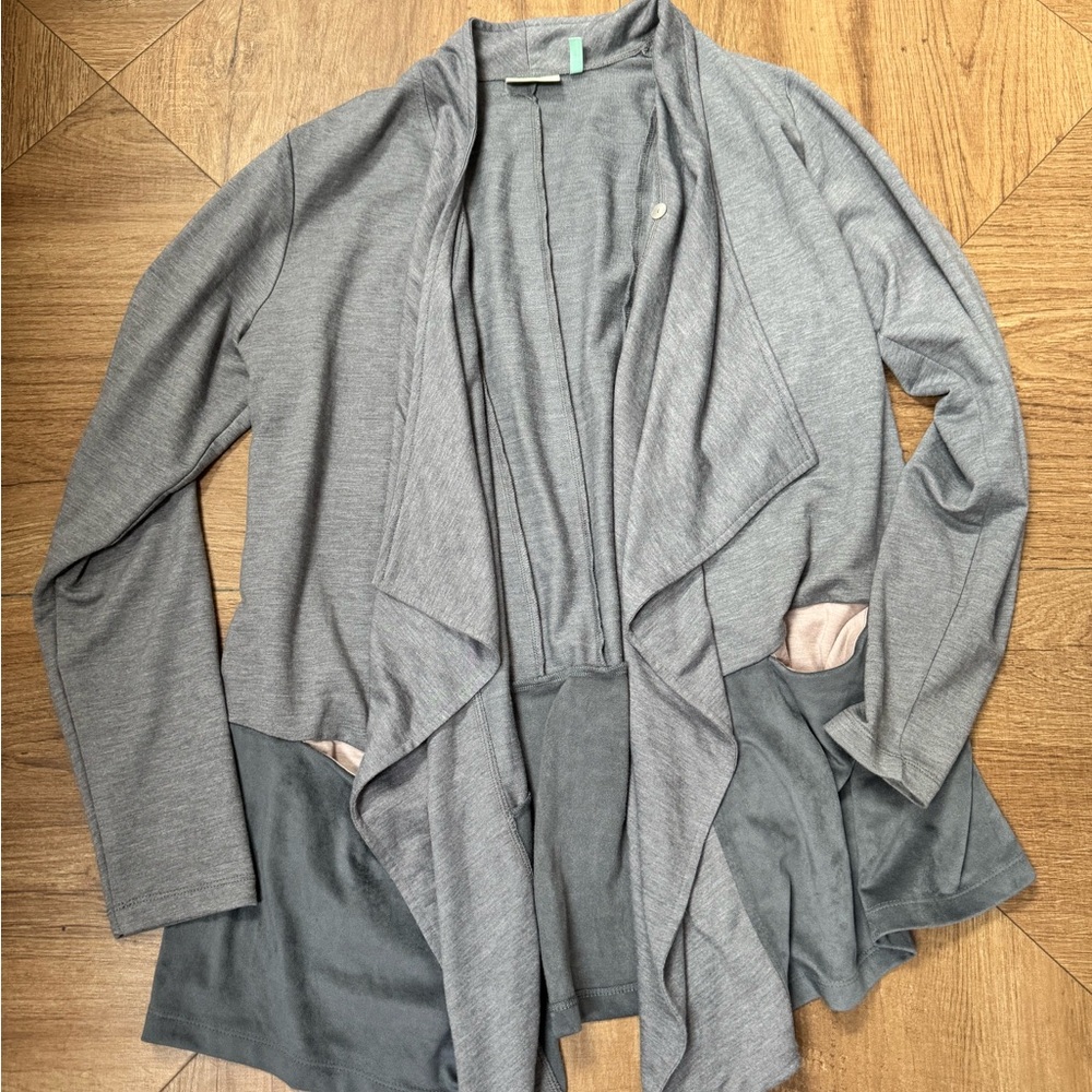 Stylish Gray Women's Teddy Jacket